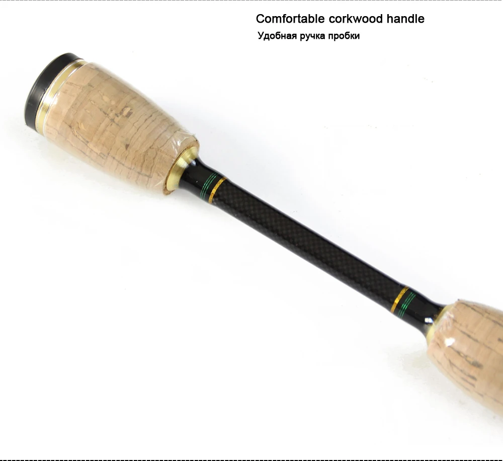 ROSEWOOD 1.8m 6' Medium Carbon Fishing Rod Ultra Light UL Medium Light Spinning Rod Casting Rods Fishing Tackle Baitcasting Pole  (8)