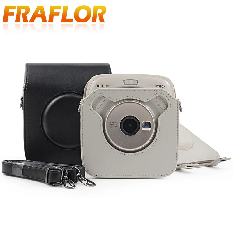 Винтажная сумка из искусственной кожи с плечевым ремнем, чехол для камеры, защитный чехол для FUJI Instax SQUARE SQ20 Leica Soft camera