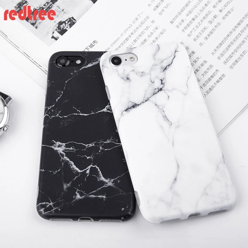 Imd Marble Stone Gel Case for Apple iPhone 7 6s 6 8 Plus 5