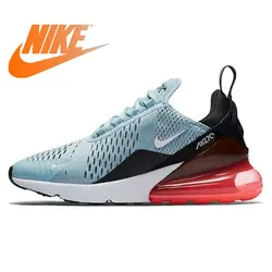 Официальный Оригинальная продукция Nike Air Max 270 для женщин кроссовки спортивная обувь дышащая подушка Спорт на открытом воздухе Прогулки Бег