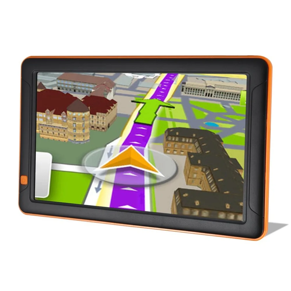 

Universal 9 Inch Hd Gps Car Navigation Resistance Screen 8g Free Map Fm Transmitter Vehicle Gps Automobile Navigator