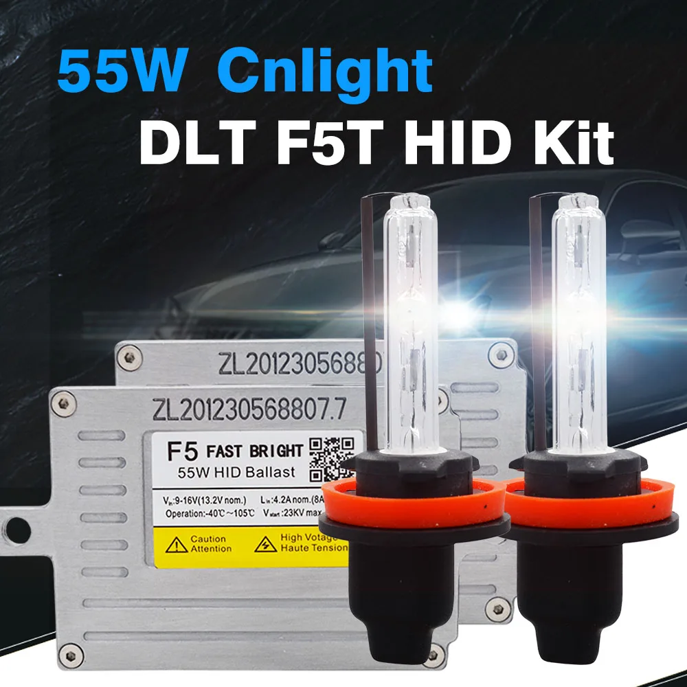 SKYJOYCE Автомобильная фара 55 Вт HID комплект DLT F5T быстрая яркая AC балласт Cnlight прямая
