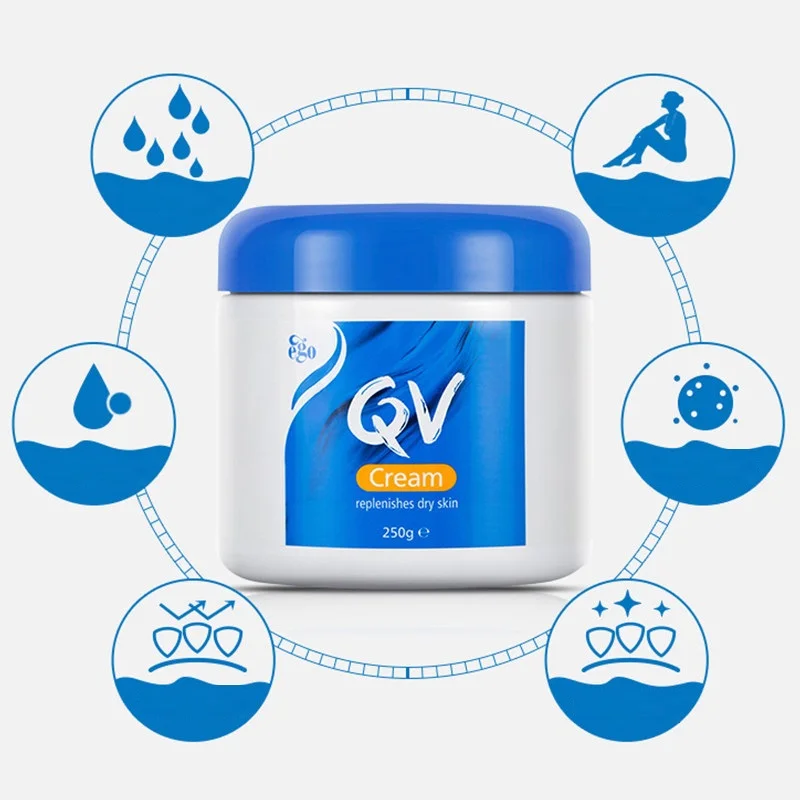 

Australia QV Adult Moisturizing Cream Hand Neck Body Lotions Long Lasting Relieve Dryness Scaly Skin Eczema Psoriasis Dermatitis