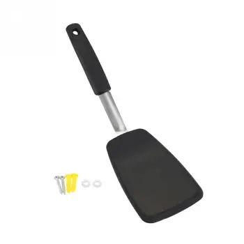 

Silicone Spatula Turner Heat-Resistant Non-Stick Kitchen Utensil Non-Slip Kitchen Slice Turner Utensils