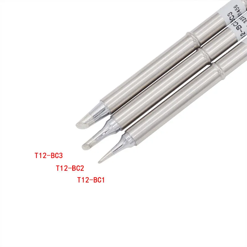 T12 C T12 C4 T12 BC2 T12 BC1 T12 BC2 T12 BC3 T12 BCF Solder Iron Tip