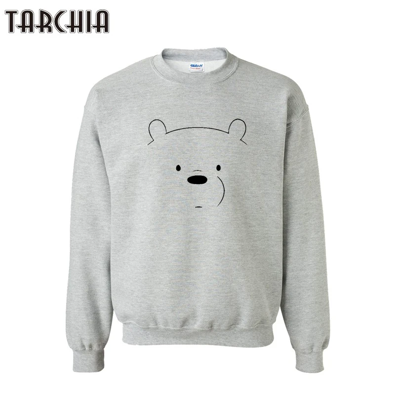 TARCHIA рисунок с милым медведем Hombre хип-хоп Мужская Уличная одежда Harajuku Толстовка