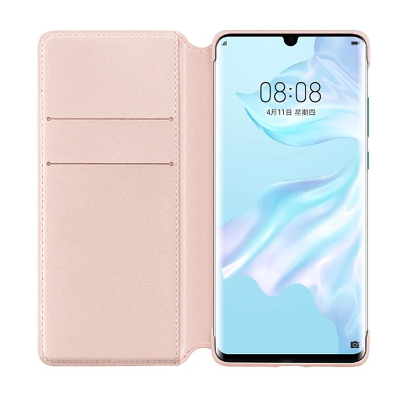Оригинальный Официальный чехол книжка из искусственной кожи для Huawei P30 Pro с