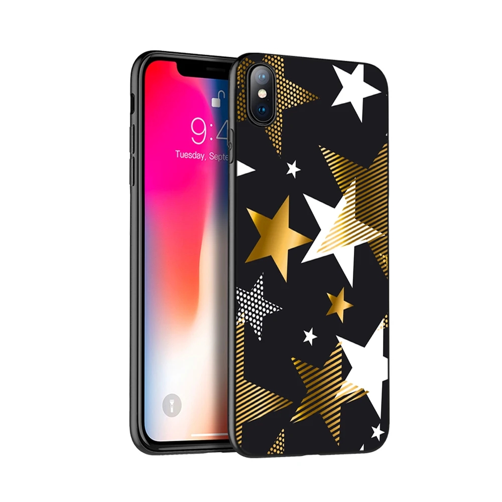 Черный чехол из ТПУ для iphone 5 5s SE 2020 6 6s 7 8 plus x 10 XR XS 11 pro MAX с мраморной линией и