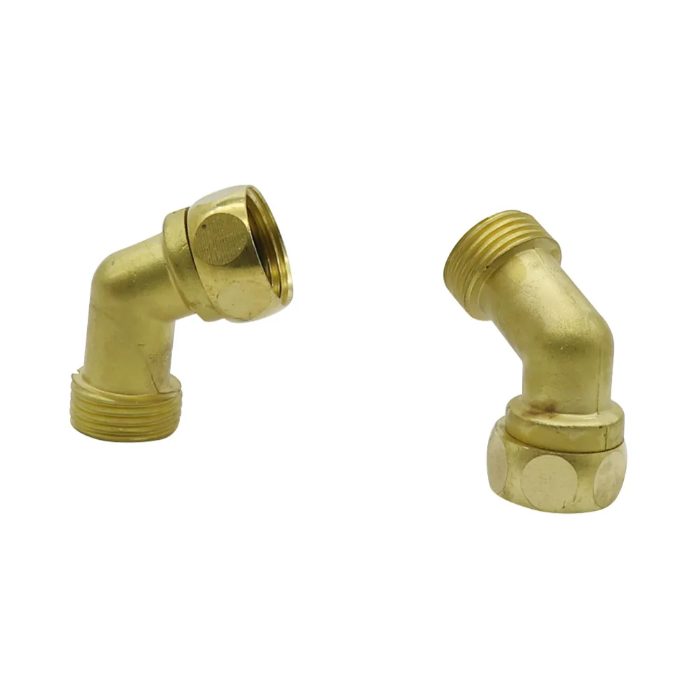 Irrigation Copper Water Connector 3/4" Female to Male thread Corner