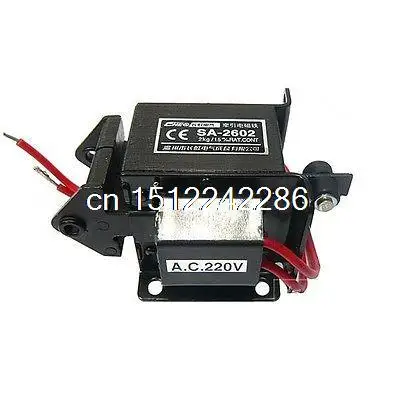 SA 2602 220В ход 15 мм AC Тяговый Электромагнит 2 кг 20N сила|solenoid air|solenoid valve for carsolenoid ac |