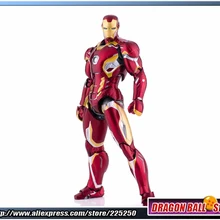 Оригинальная фигурка BANDAI Tamashii нация СВЧ S. H. Figuarts-Железный человек(Ironman) MARK 45