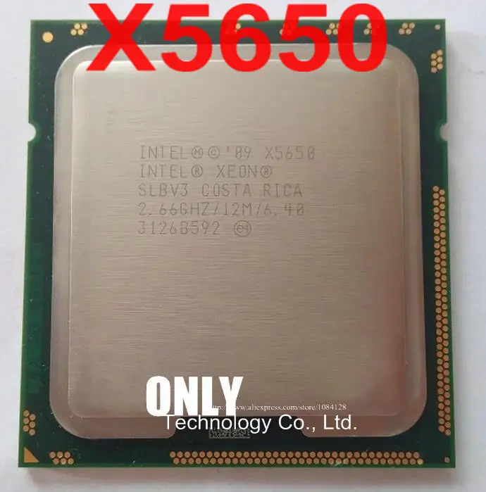 Процессор Intel Xeon X5650/2,66 ГГц/LGA1366/12 МБ кэш L2/шесть ядер/серверный процессор