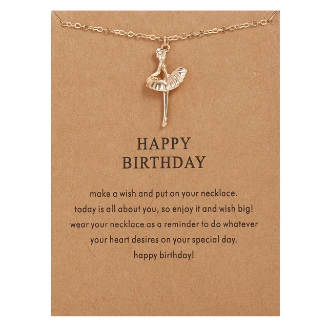 Happy birthday pendant sale