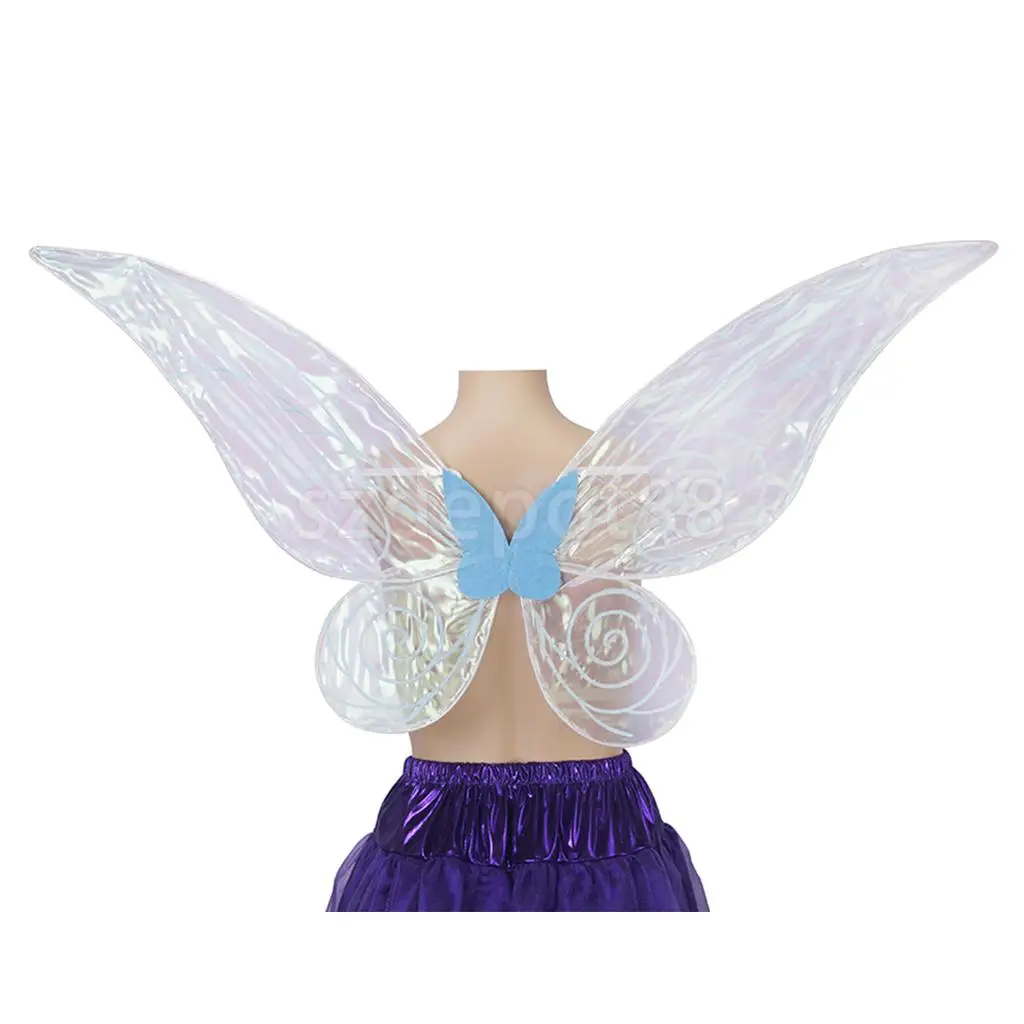 Милые взрослые дети блестящие цвета меняющие бабочки ангельские крылья феи праздничное нарядное платье карнавальный праздничный карнавальный костюм реквизит