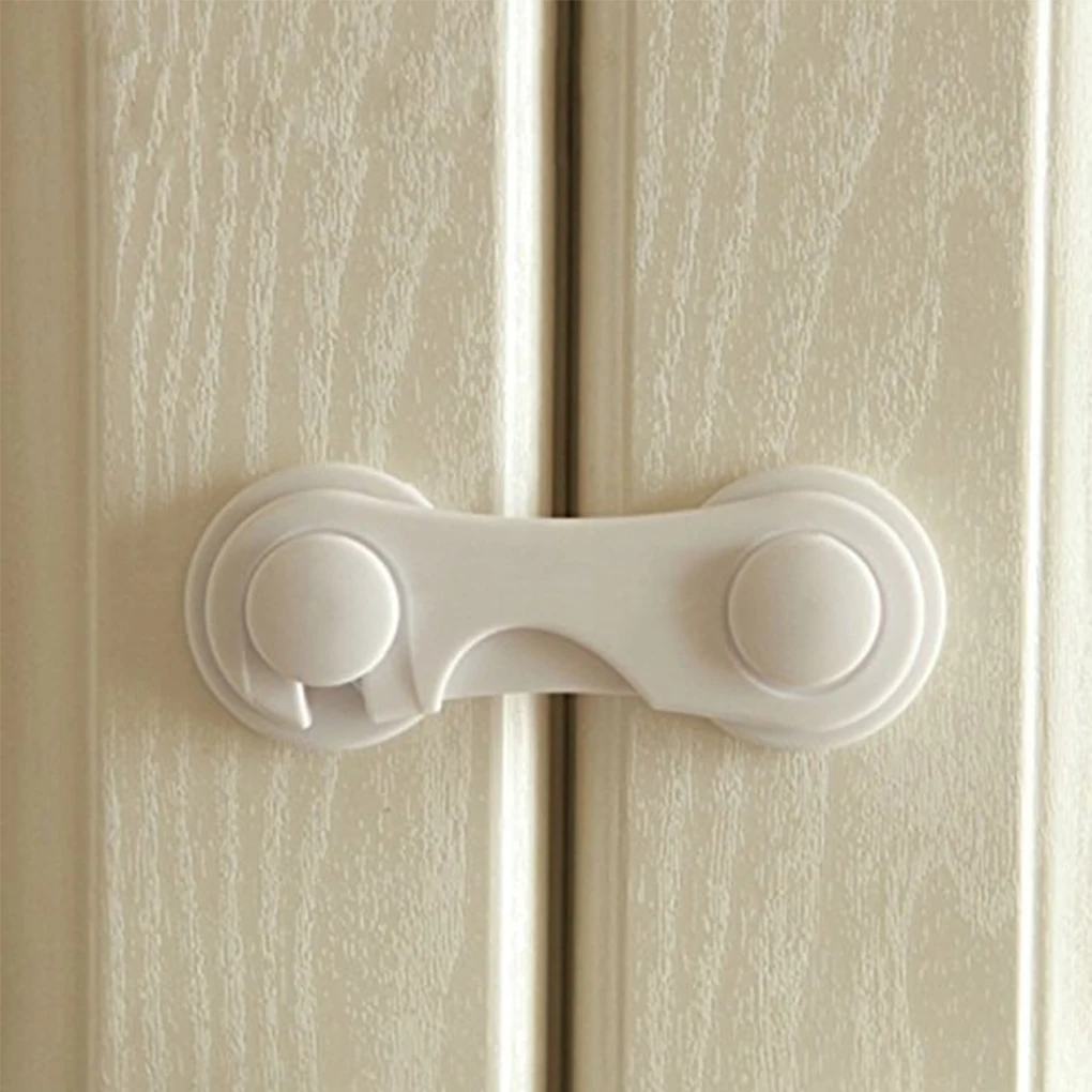 

1PC/3PCS New Plastic Baby Safety Lock Door Drawers Wardrobe Toddler Kids Safety Cover Closet Door Latch
