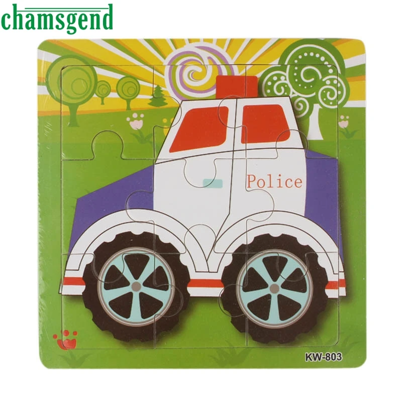 

High Quality Wooden Car Jigsaw Toys For Kids Education And Learning Puzzles Toys Aug24