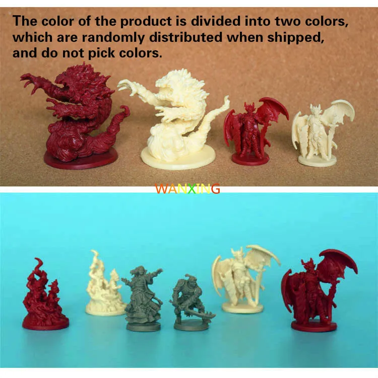 1/72 масштабные модели драконов и подземелий DND фон доска ролевые игры Смола Модель спуск тщательный джедай