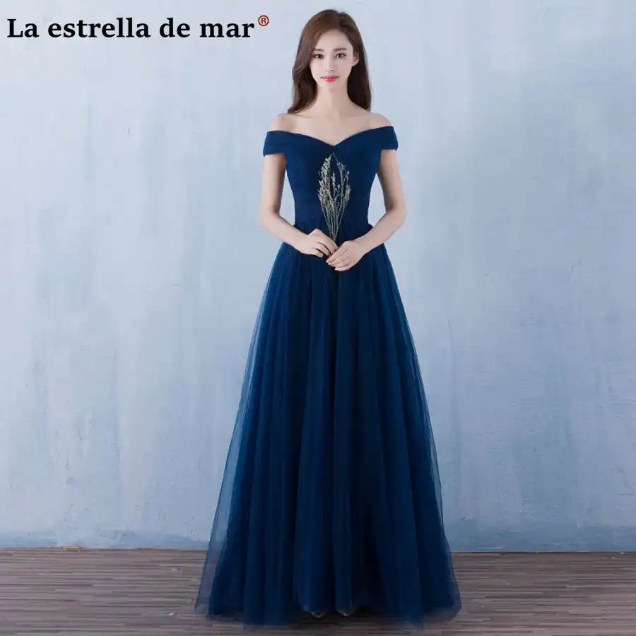 azul marsala vestido