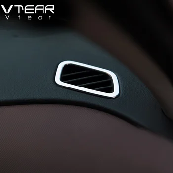 

Vtear For Hyundai Creta ix25 interior Accessories 2018 2019 Car Dashboard Air conditioner Vent outlet Cover Trim Frame Chrome