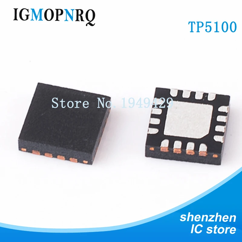 5 шт./лот TP5100 QFN управление зарядкой аккумулятора IC Nanking Extension Новинка | Электронные