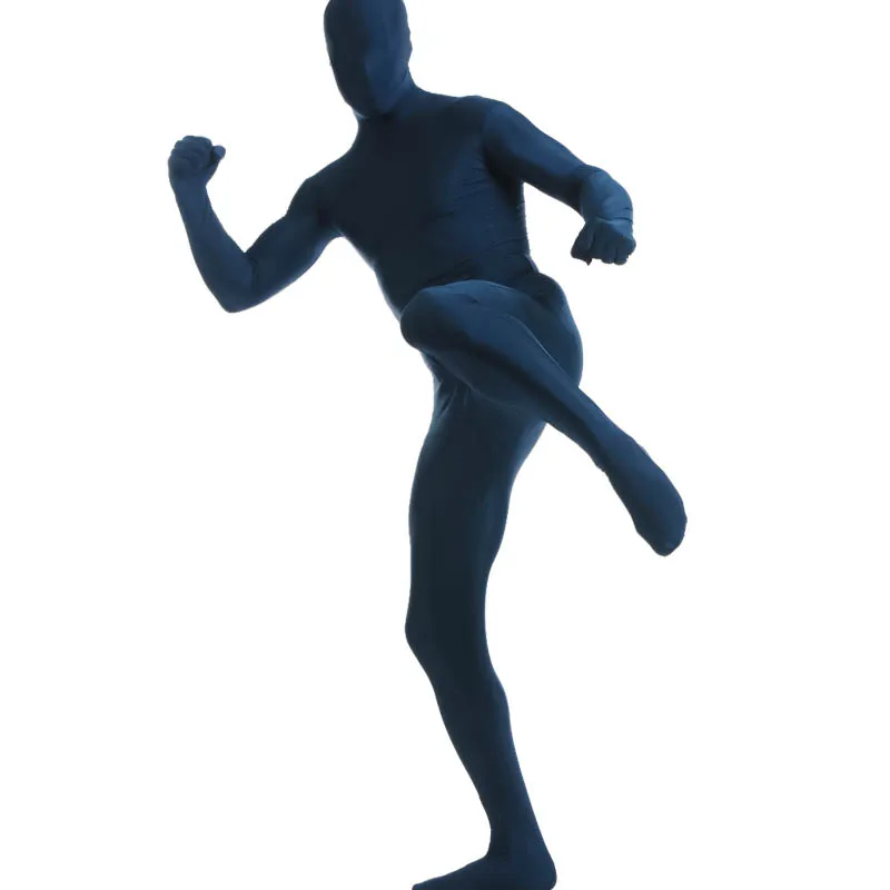 

Men Full Bodysuit Nylon Lycra Unisex Plus Size Cosplay Halloween Costume Zentai Finger Onstage Dancewear Party Catsuit Jumpsuit