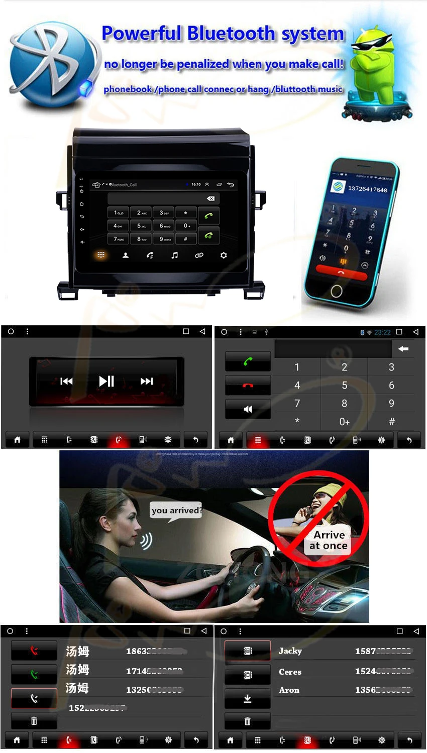 Discount Android 8.1 Car Radio GPS Navi for Toyota Alphard Car Multimeida Player Navigator Stereo Head Unit with Steering Wheel Control 4