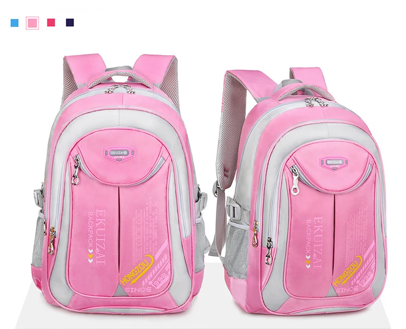EKUIZAI/детские школьные сумки для девочек и мальчиков; высококачественные нейлоновые школьные рюкзаки; Детский рюкзак; Mochilas Infantil Bolsa Escolar