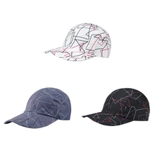 Женская и мужская бейсбольная кепка, складывающаяся, быстро сохнет, анти-пот, полиэстер, хлопок, головной убор, уличная спортивная одежда с регулируемой спинкой Cl