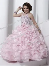 Hatler herzförmiger ausschnitt erröten rosa blumenmädchen kleid ballkleid little girl prom kleid kinder schönheit pageant kleider