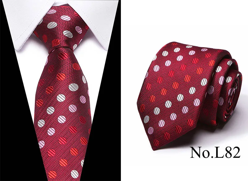 49 цветов Классический 7,5 см галстук для мужчин шелковый галстук Роскошный Полосатый Бизнес Галстук для мужчин костюм галстук для свадебной вечеринки