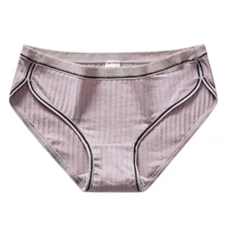 

Women Sexy Pure Cotton Panties Knickers Sexy Breathable Thread Underpants Underwear Cotton Seamless Panties Bragas Mujer #YL5