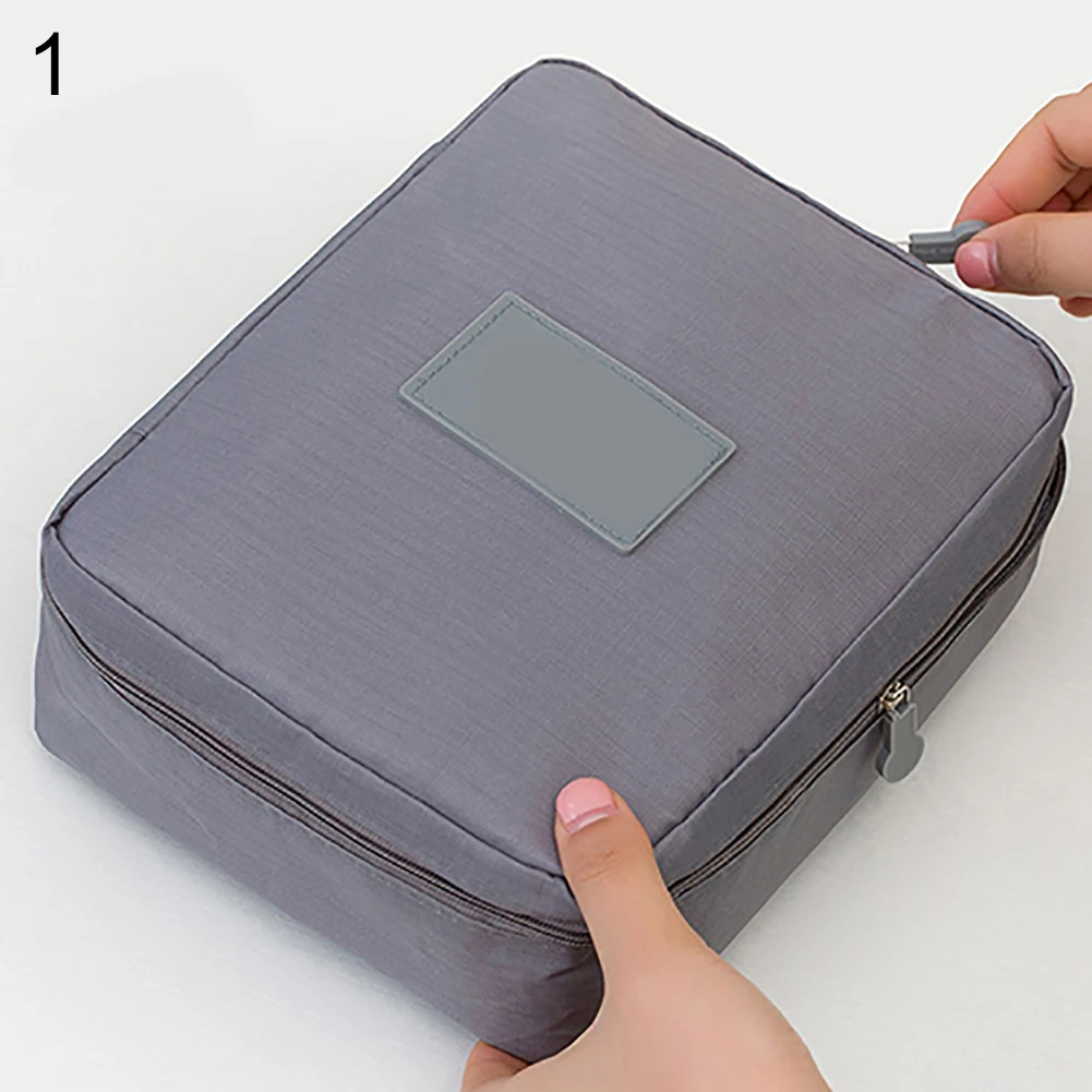 Multifunctional Cosmetic Toiletries Storage Bag Travel Makeup Organizer Pouch (1)