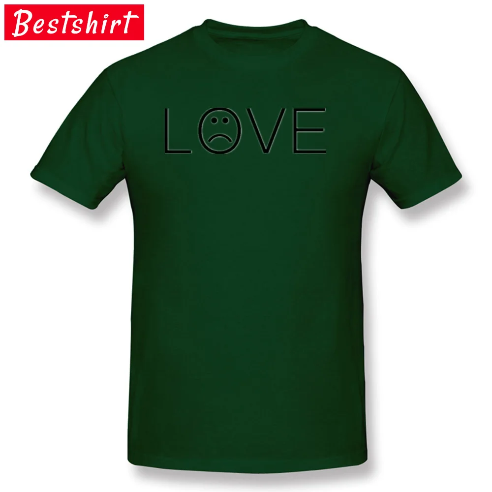 cosie Lil Peep Love T-shirts Faddish Summer Short Sleeve O-Neck Tops & Tees 100% Cotton Men Design Tees Top Quality Lil Peep Love dark