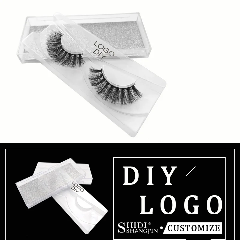 

SHIDISHANGPIN Mink Eyelashes 20 pairs private packing mink lashes cilios mink customize false eyelashes wholesale DIY Pack