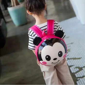 

3D Waterproof EVA Cartoon Eggshell Chick Pattern Backpack Kindergarten Primary Creative Children Mickey School Bags