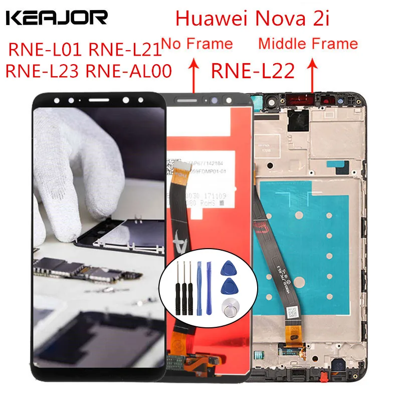 

For Huawei Nova 2i Lcd Screen huawei nova 2i Display Screen 100% Tested Touch Screen Replacement For Huawei Nova 2i 5.9inch