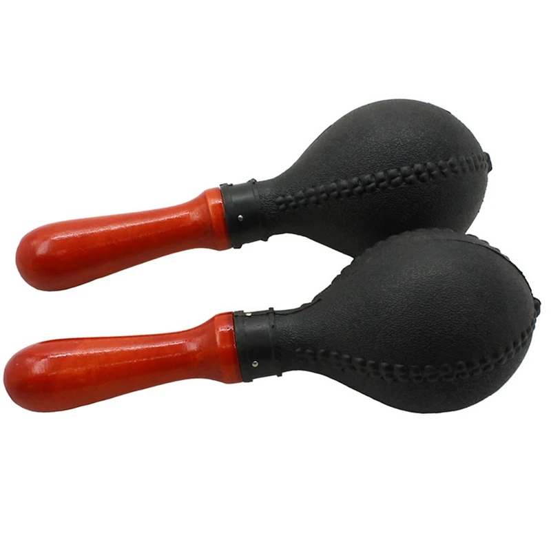 

Professional Pair Of Maracas Shakers Rattles Sand Hammer Percussion Instrument Musical Toy For Kid Children Ktv Party Game