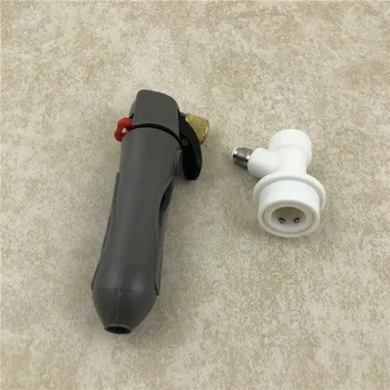 

Portable Home brew Beer Co2 Keg Charger with Ball lock Thread Gas Disconnect Beer Kegs