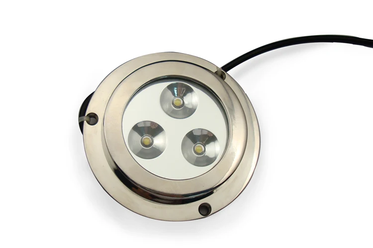 316 Stainless Steel 12V LED Underwater Light 3X2W 90*17.5mm Marine Boat ZY-TD0080-3X2W