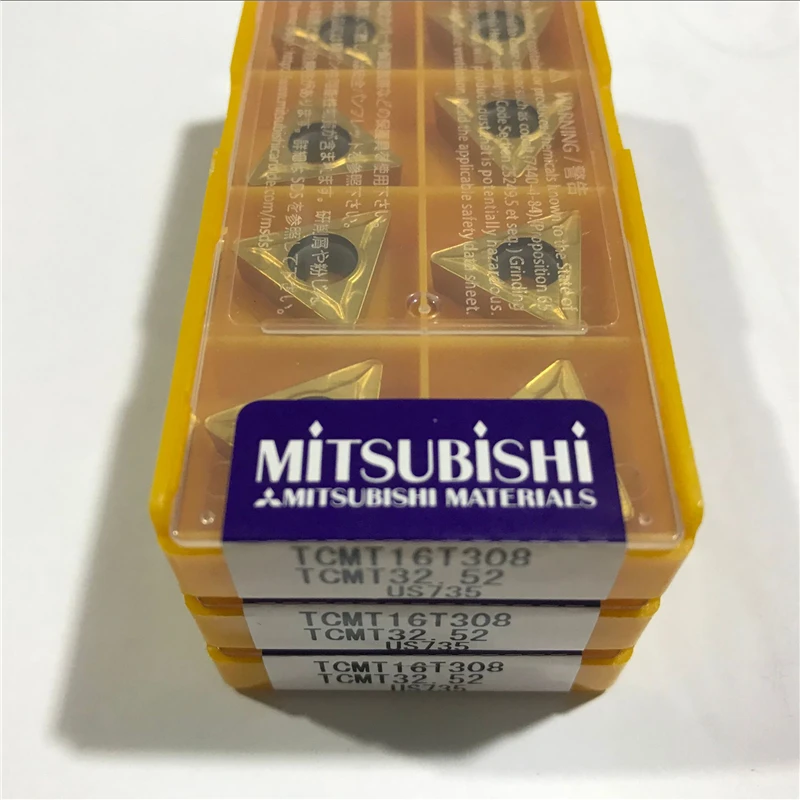 

YZ66 TCMT16T308 US735 TCMT32.52 US735 30pcs New Carbide Inserts