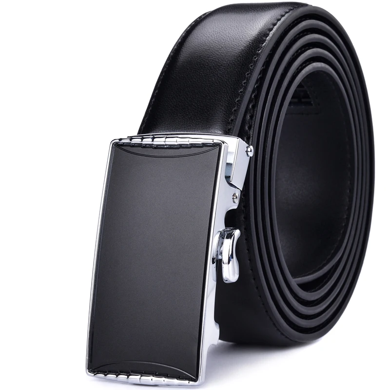 

Men's Belt Slide Ratchet Belt for Men with Genuine Leather Automatic Buckle Belts 3.3CM Wide,Trim to Fit
