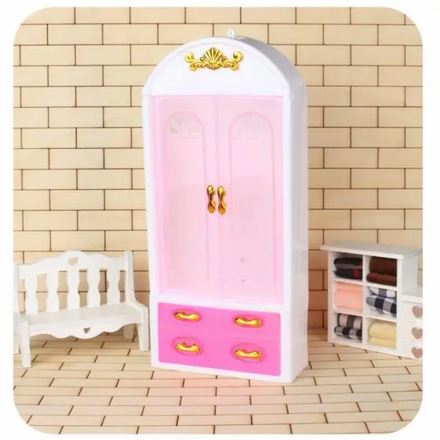 Doll Accessories 1 Pc Princess Bedroom Furniture Closet Wardrobe For ... Doll Accessories 1 Pc Princess Bedroom Furniture Closet Wardrobe For ...