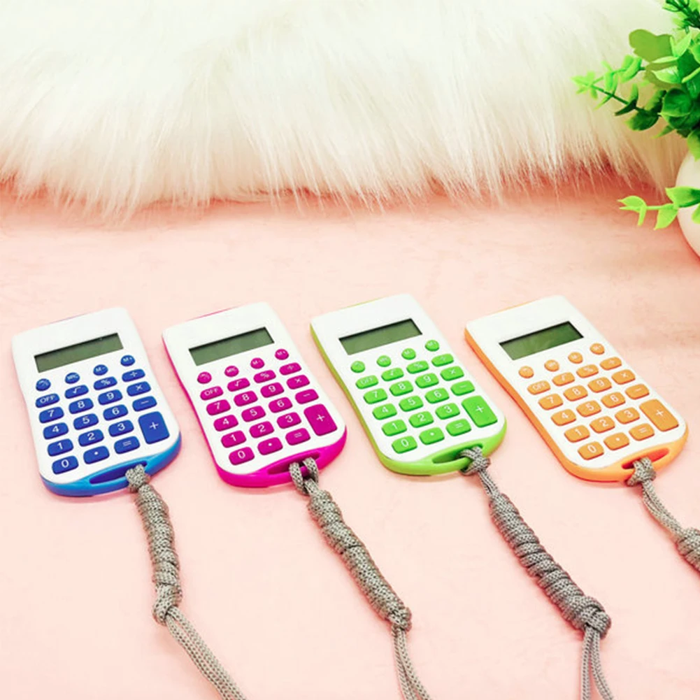 

Office Mini Scientific Calculator School Student Multifunctional Clock Calculator Scientific Math Calculate Tool