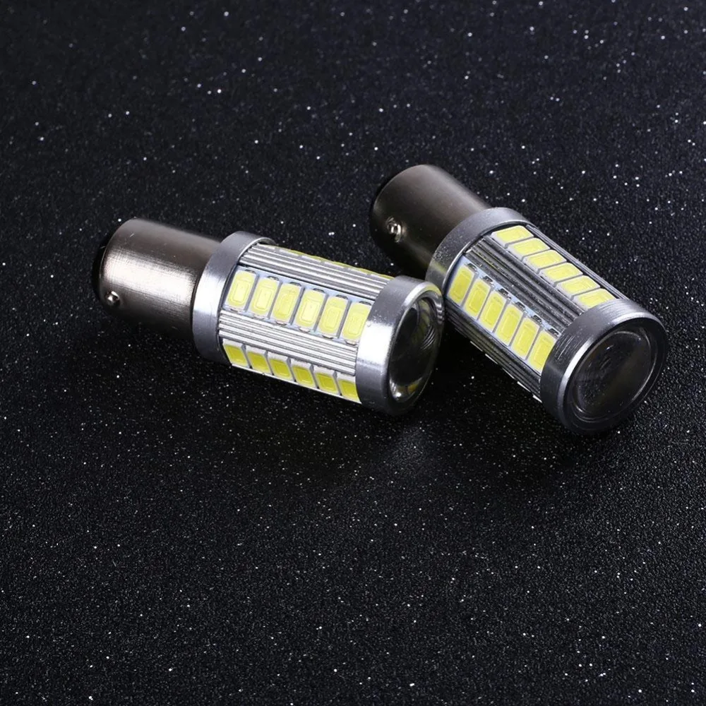 

2Pcs 1157 Auto Car Vehicle LED Turn Signal Brake Tail Reverse Lights Lamps Bulbs