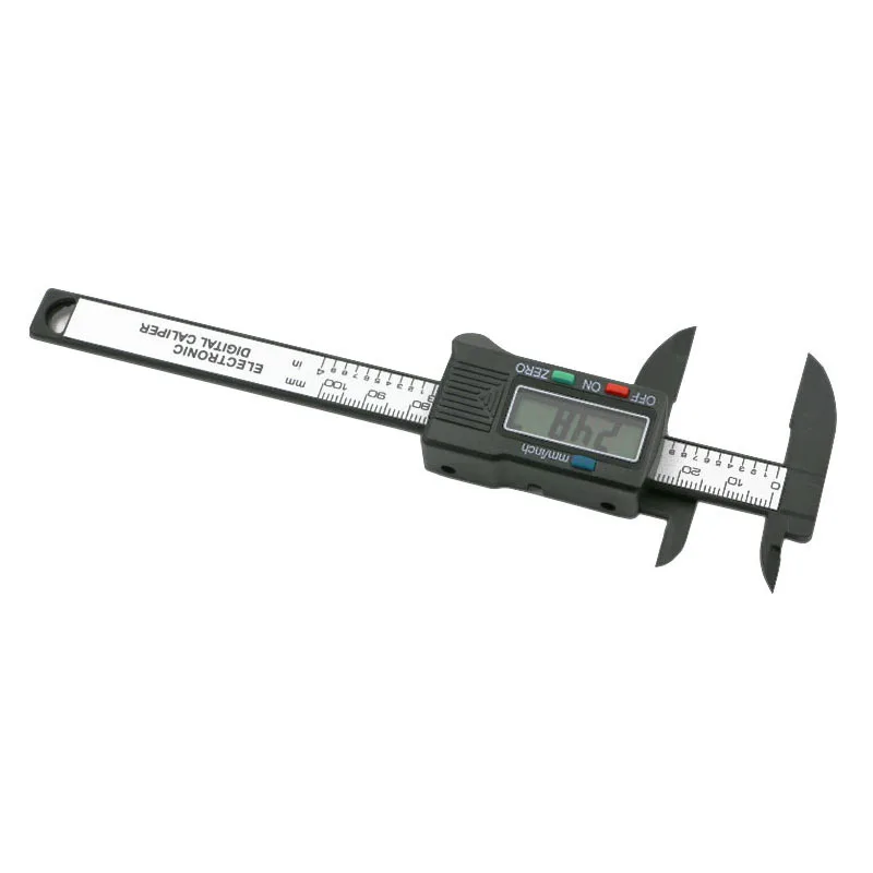 0-100/150 мм цифровой дисплей Пластиковый штангенциркуль измерение штангенциркуль цифровой Внутренний и наружный диаметр штангенциркуль