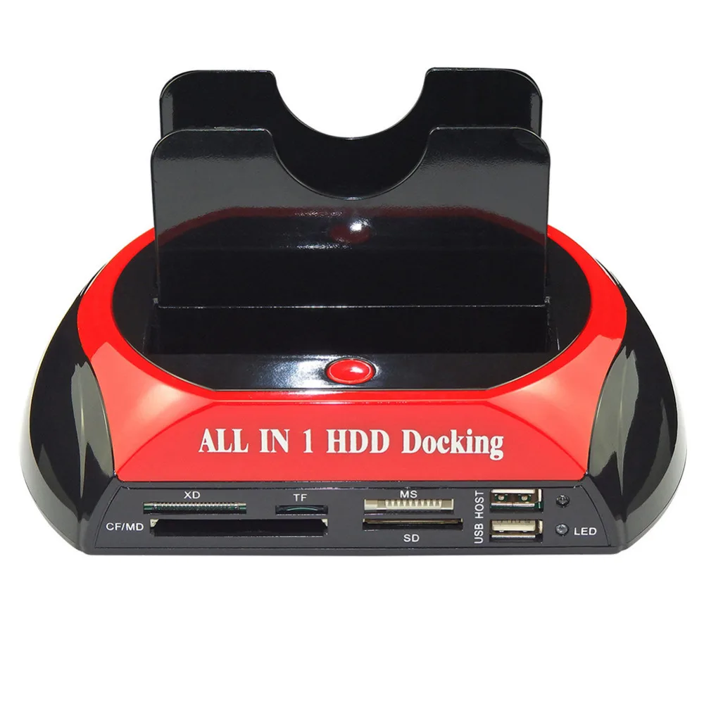 

2.5 inch HDD Enclosure Docking Station With Multi Card Reader Slot For HDD Enclosure 2.5/3.5 Inch SATA/IDE Hard Drive
