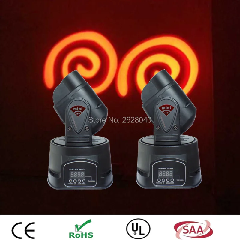 

(2pcs/lot) 15w RGB Led Light Dmx512 Ac90-240/50-60hz Moving Head LED Professional Stage Dj /Bar/Home Entertainment Lighting