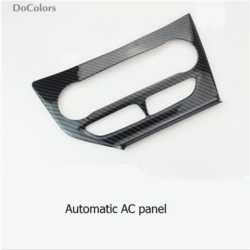 DoColors автомобильный Стайлинг Шестерня AC панель вентиляционная дверь ручка динамик декоративная наклейка чехол для Ford Focus 3 2012 - Название цвета: Automatic AC panel