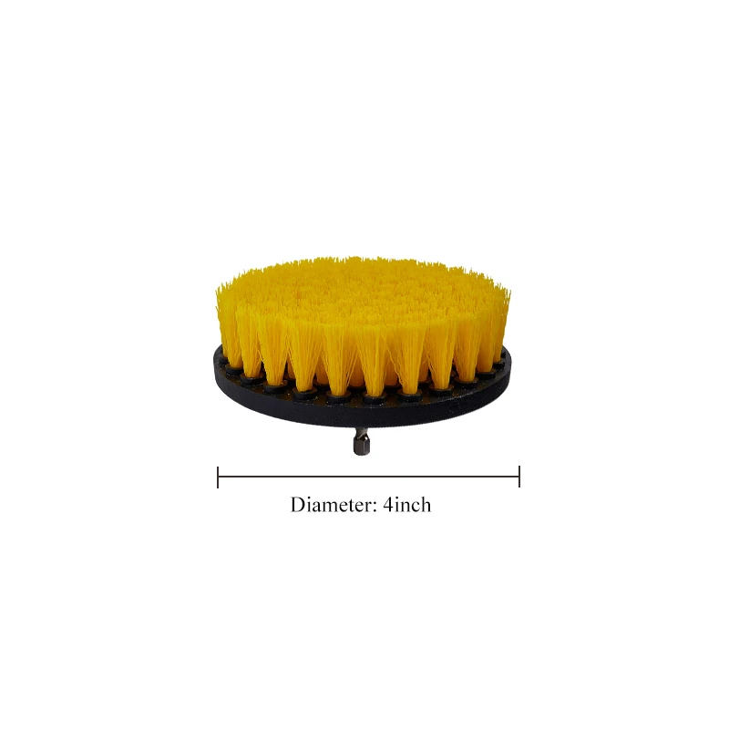4inch Drill Power Scrub Clean Brush For Leather Plastic Wooden Furniture Car Interiors Cleaning Power Scrub, Mutiple Colors 4inch Drill Power Scrub Clean Brush For Leather Plastic Wooden Furniture Car Interiors Cleaning Power Scrub, Mutiple Colors