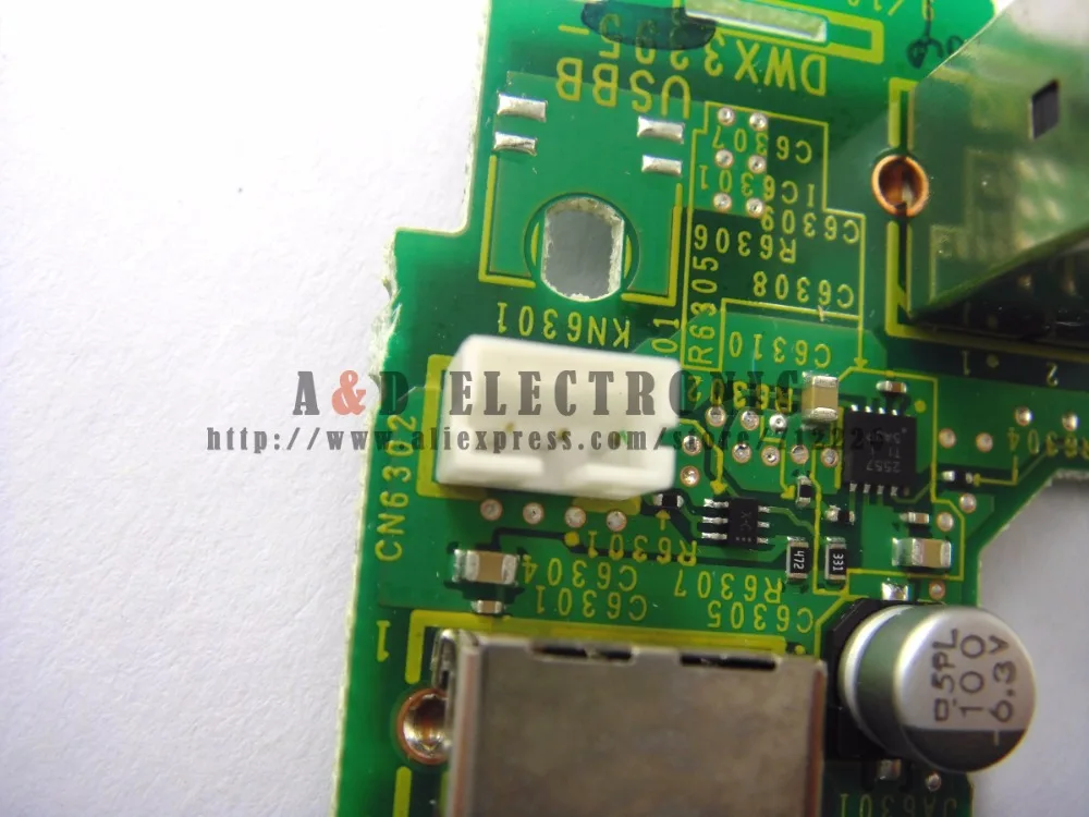 New DWX3395 For CDJ-2000nexus USB Socket Circuit Board Assembly